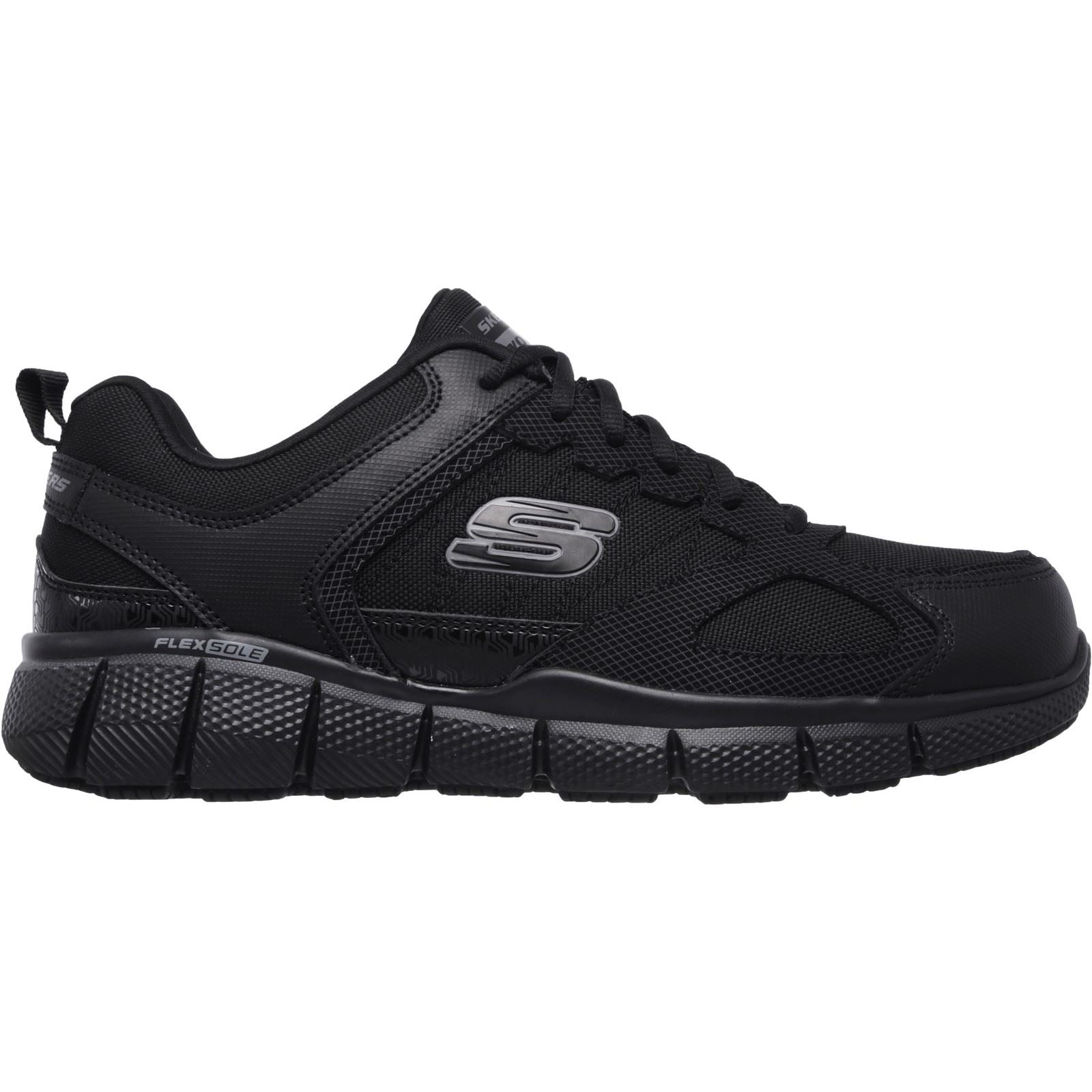 Skechers (GAR77152EC) Mens Occupational Footwear Telphin Sanphet Shoes in UK 6 to 12