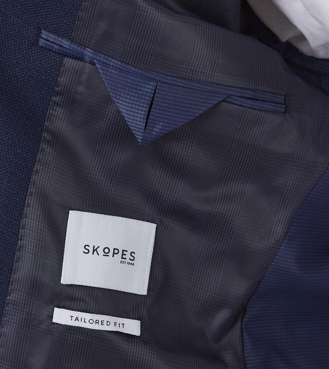 Skopes Men's Tailored Fit Harcourt Jacket in Navy 36 to 46 Regular