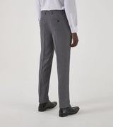 Skopes Men's Harcourt Tapered Fit Trouser in Silver 28 Short to 56 Long