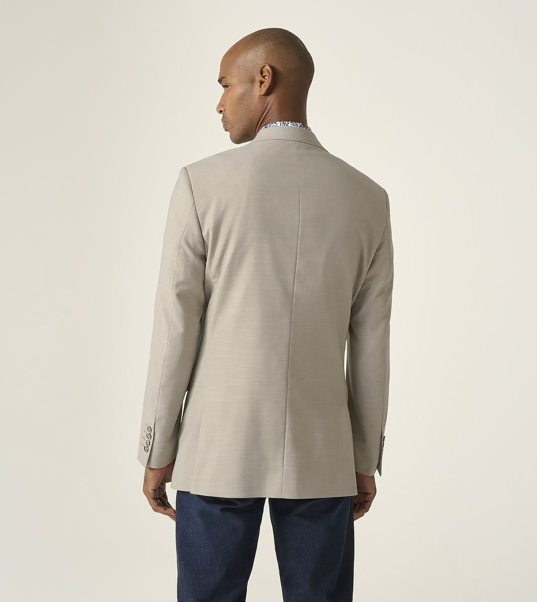 Skopes Jamie Tailored Fit Jacket For Men in Stone Beige, 36S-62L