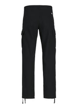 Jack & Jones Relaxed Fit Cargo Pants For Men - JPSTKANE BARKLEY CARGO PANT NOOS in Black , 27W-36W
