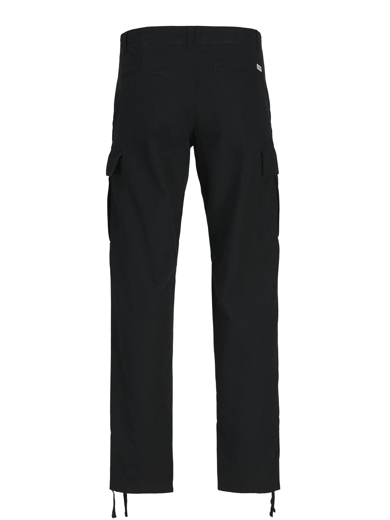 Jack & Jones Relaxed Fit Cargo Pants For Men - JPSTKANE BARKLEY CARGO PANT NOOS in Black , 27W-36W