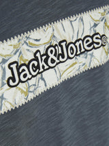 Jack & Jones Short Sleeves T-shirt For Men (JORSPLIT AOP BRANDING) in 3 Colours, S-XXL
