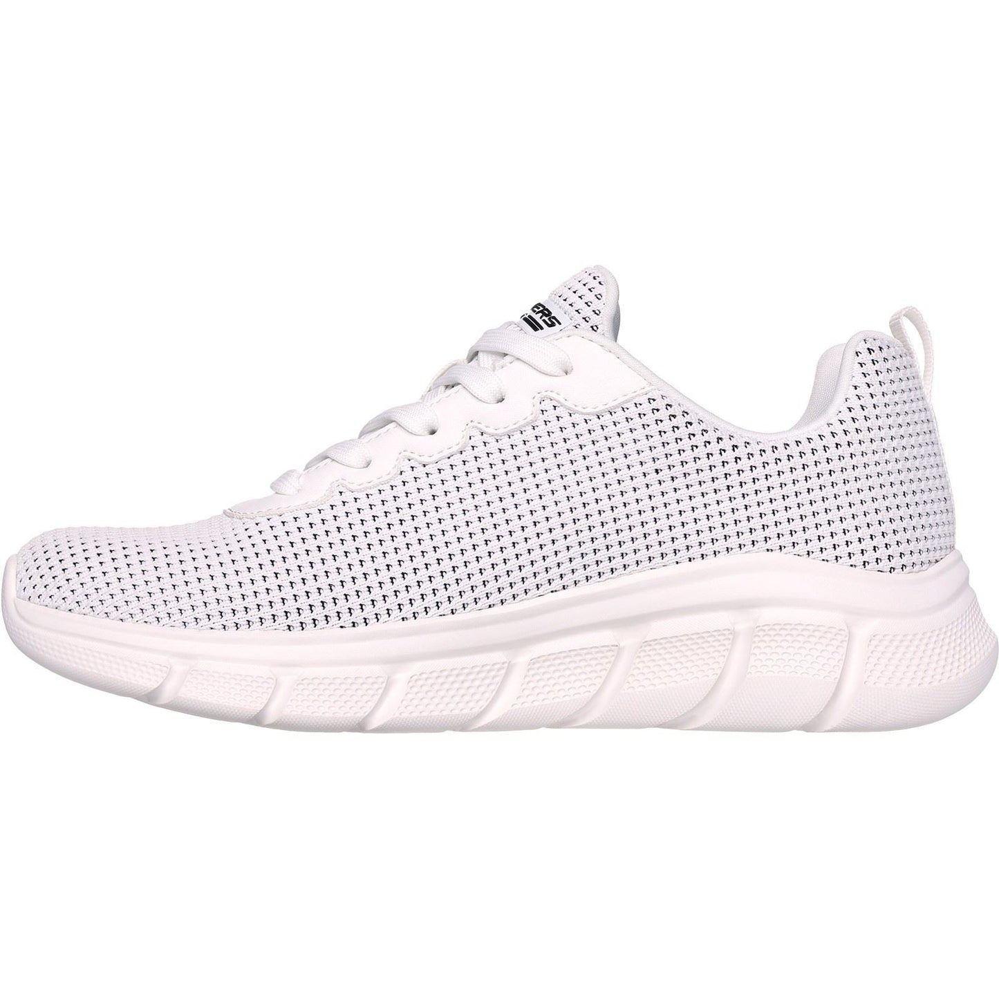 Skechers Women Trainers - Bobs Sport B Flex - Visionary Essence in White, 3-8 - GAR117346
