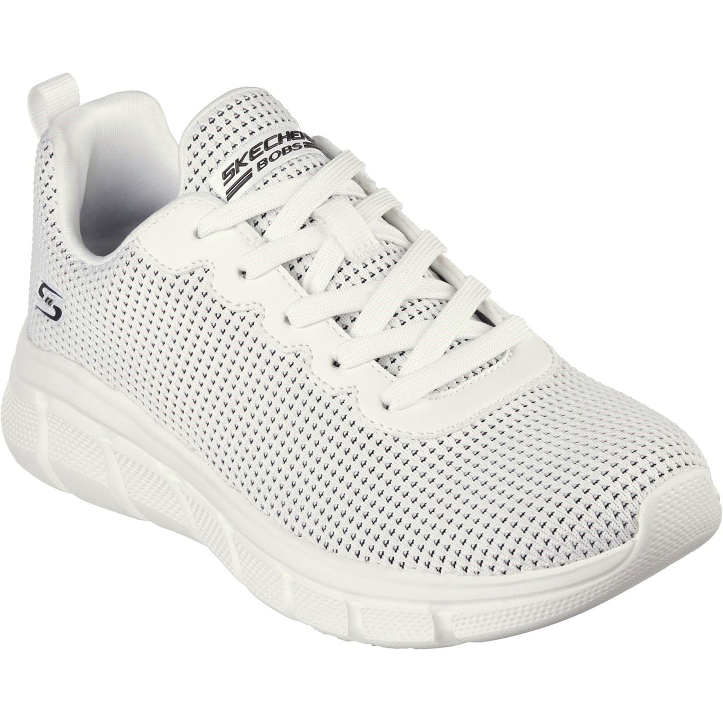Skechers Women Trainers - Bobs Sport B Flex - Visionary Essence in White, 3-8 - GAR117346