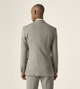 Skopes Calvados Linen Blend Tailored Fit Suit Jacket For Men in Stone Beige, 36S-62L