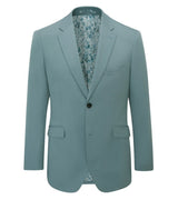 Skopes Tailored Fit Beckett Suit Jacket For Men in Mint Green, 36S-62L