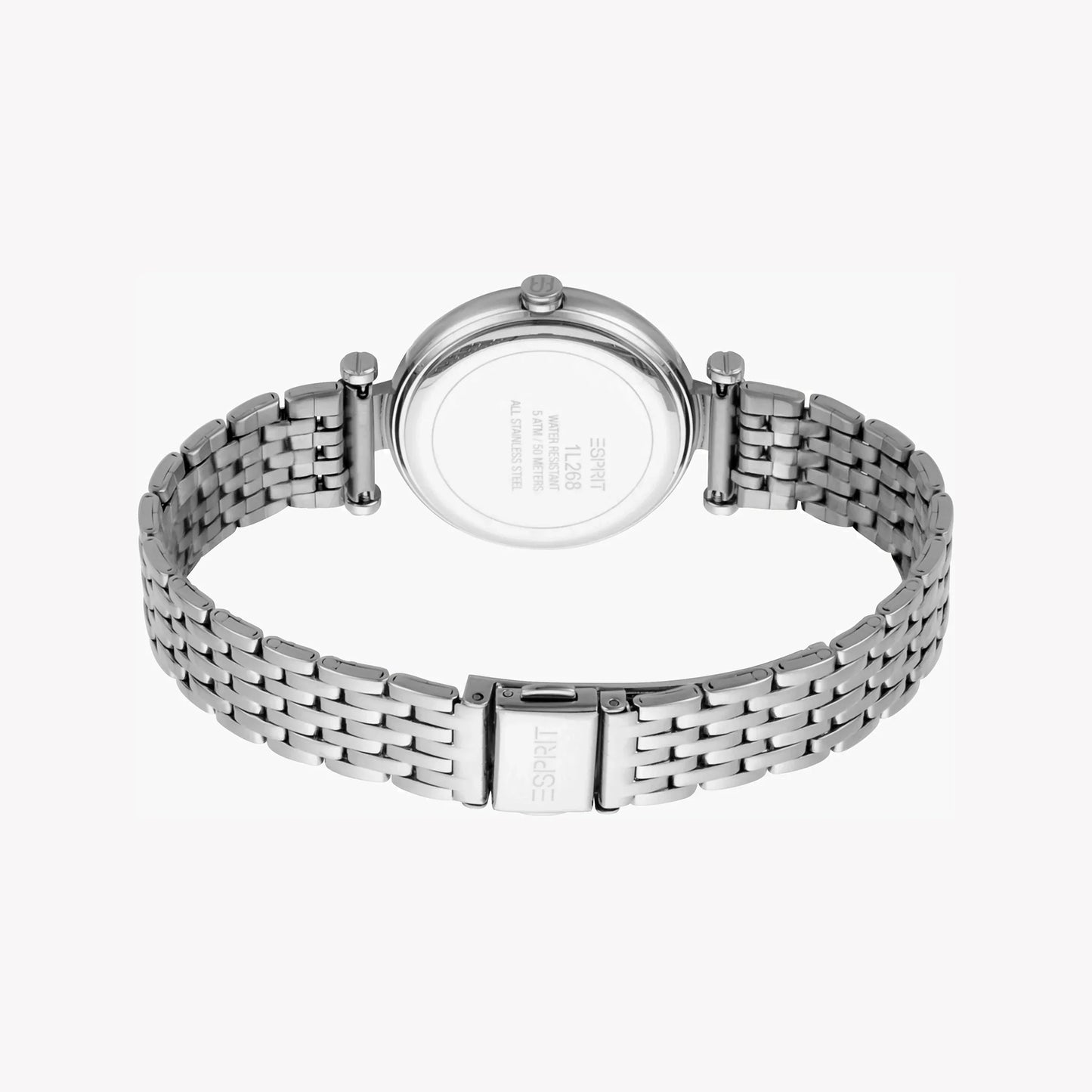 Esprit Women's Silver Stainless Steel Watch, Silver Dial | Es1l078m0015