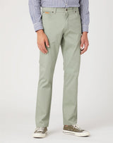 Wrangler Texas Slim Chino in Sea Grass Colour Waist Size 34 to 46