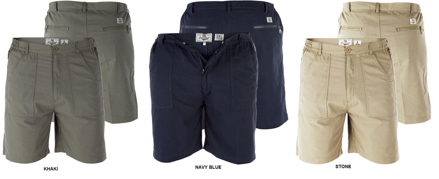 DUKE LONDON POLY COTTON LIGHT WEIGHT ACTION SHORTS IN SIZE 1XL TO 6XL, 3 COLORS