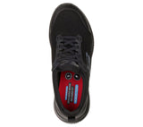 Skechers (77222EC) Ladies Squad SR Trainer in Black Size UK 2 to 8