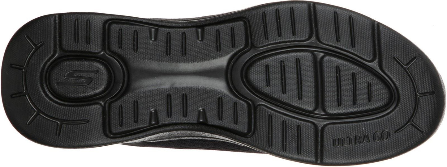 Skechers Go Walk Arch Fit Idyllic Sports Shoes Mens in Black