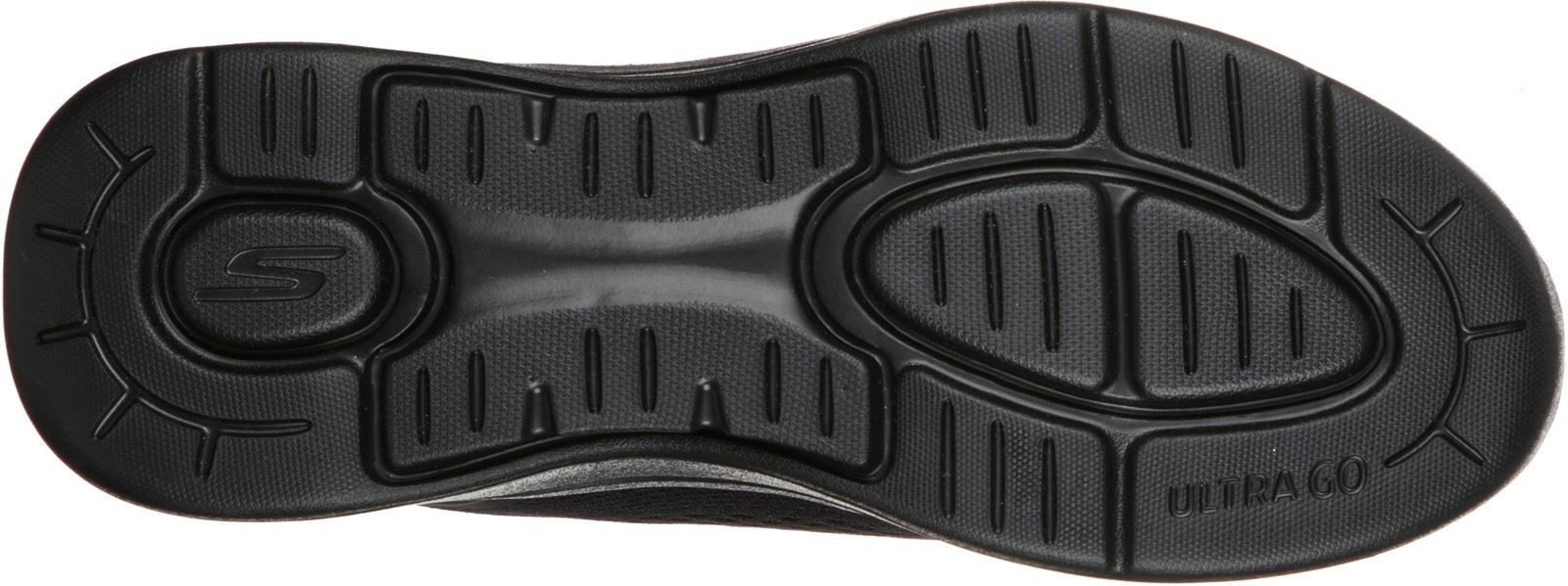 Skechers Go Walk Arch Fit Idyllic Sports Shoes Mens in Black