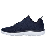 Skechers Lace Up Shoe For Men Summits Torre in Navy/Red, 5.5-13