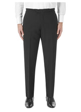 SKOPES Classic Fit Wool Blend Latimer Dinner Suit Trousers in Black in Size 34 To 62