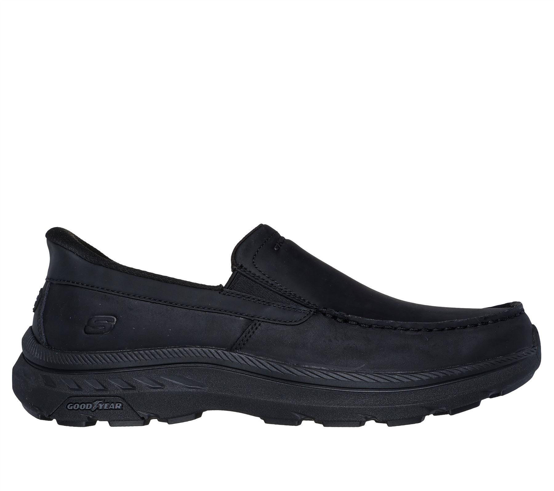 Skechers Slip-ins Shoe For Men - Pollard Osgood in Black, 8 to 13