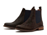 Chatham Women's Arlington Premium Suede Chelsea Boots in 3 Colour Options 3 to 8