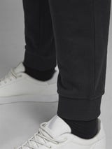 Jack & Jones Plus Size Men's Gordon Shark Sweat Pant With Ribbed Cuffs And Logo in 40-54, 3 Colours