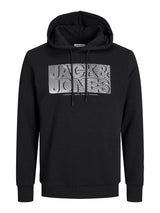 Jack & Jones (12245499) JJPETER Sweat Hoodie in 3 Colour Options, Size 1XL to 6XL