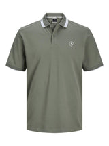 Jack & Jones Plus Men's JCOHASS Short Sleeve Polo Shirt 3 Colours, 1XL to 6XL