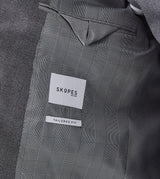 Skopes Men's Tailored Fit Harcourt Jacket in Silver 34 Short to 68 Long