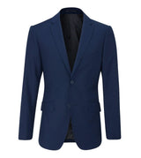 Skopes Men's Milan Slim Suit Jacket in Blue 34 Short to 48 Regular