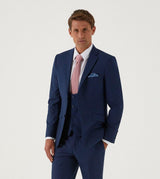 Skopes Men's Milan Slim Suit Jacket in Blue 34 Short to 48 Regular