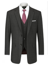 SKOPES Wool Blend Darwin Charcoal Suit Jacket in Size 34 To 62, S/R/L