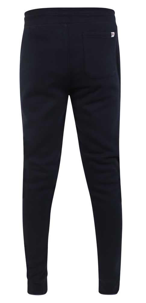 Duke - D555 Cuffed Jogger With Side And Back Pockets In Navy 2Xl- 6Xl