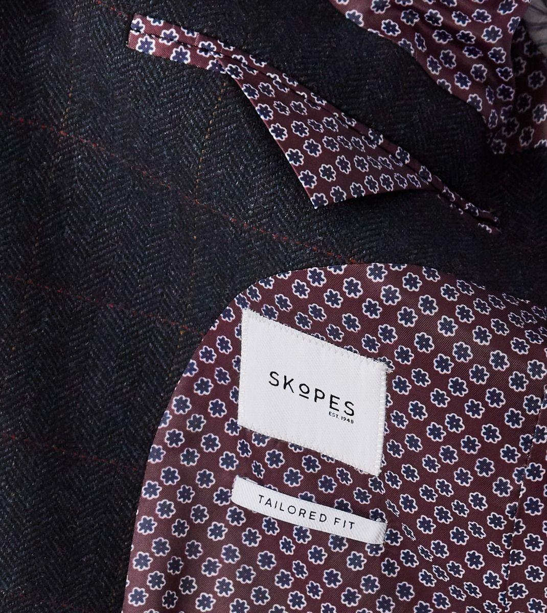 Skopes Tailored Fit Suit Jacket Aiken  in Navy Size 52 to 62