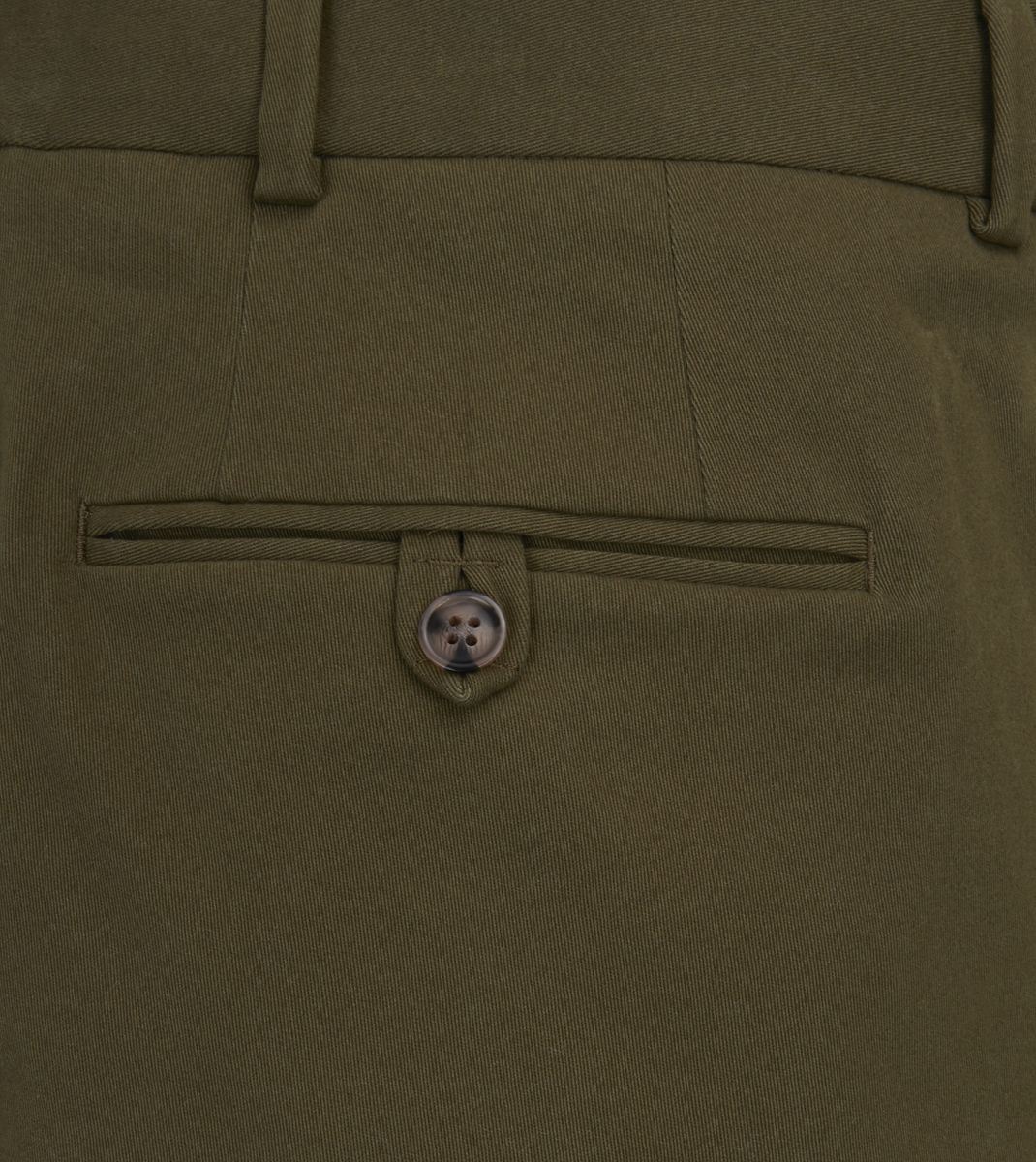 Skopes Antibes Tailored Fit Chino For Men in Olive Green, 30W to 46W