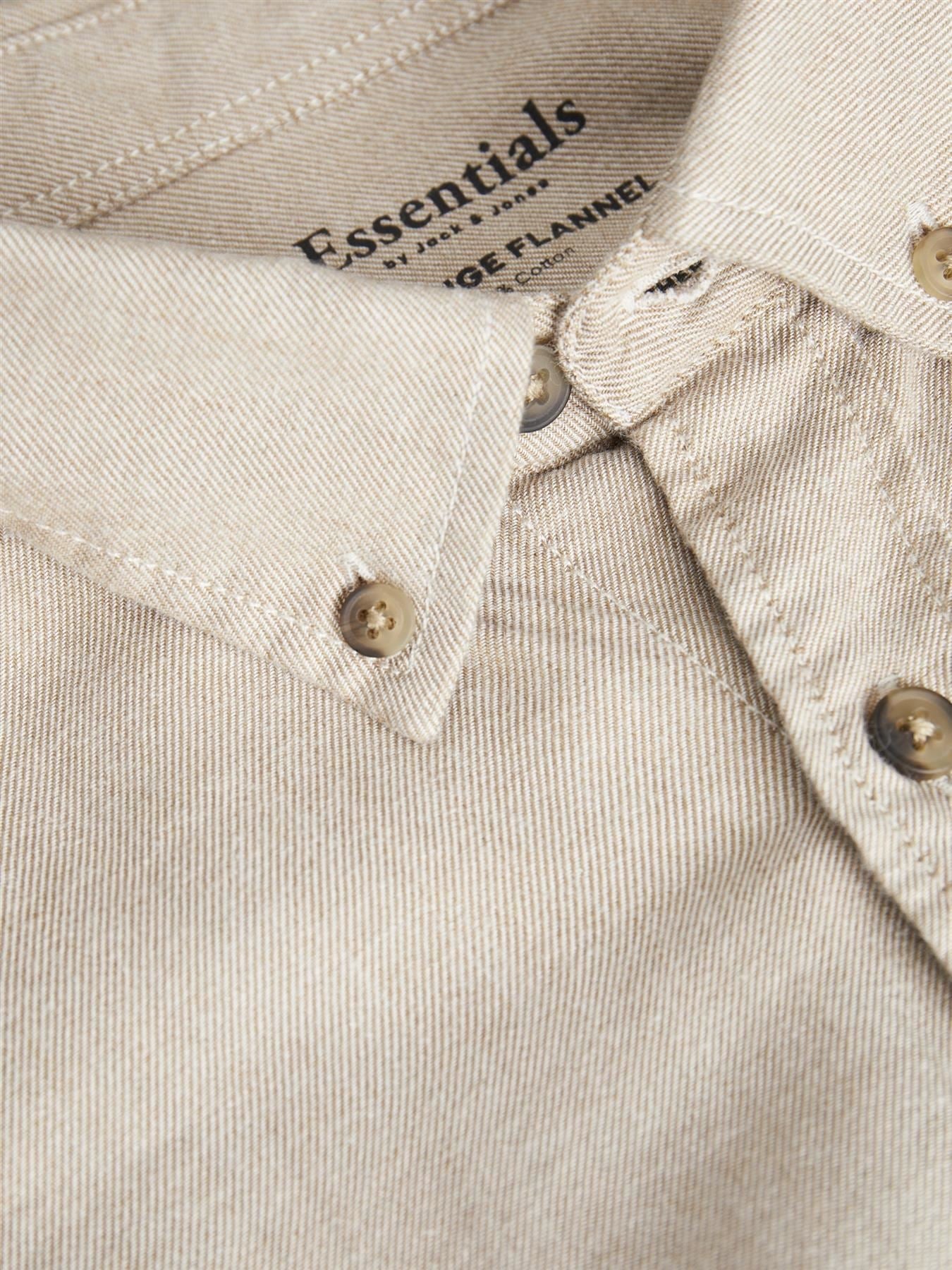 Jack & Jones Long Sleeves Shirt For Men (JJECLASSIC MELANGE) in 4 Colours, L-XL