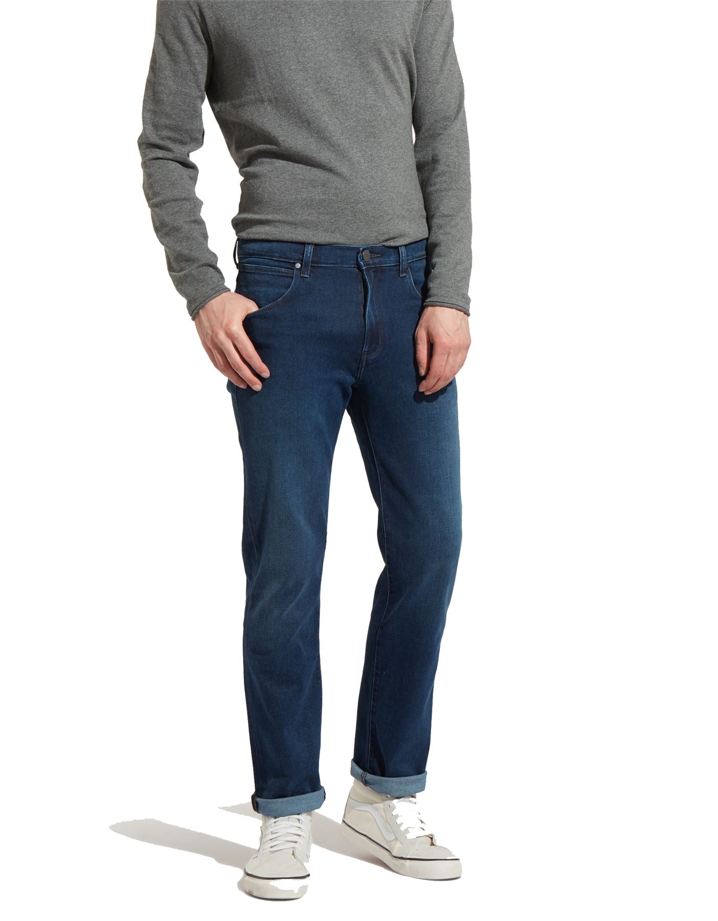 Wrangler Men's Arizona Stretch Straight Leg Trousers/Jeans Waist 34 - 48, Multiple Styles
