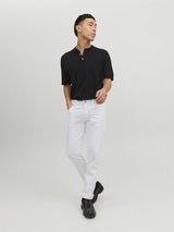 Jack & Jones Slim Fit Jeans For Men (JJIGLENN JJORIGINAL MF 221 SN) in White, 31W