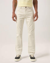 Wrangler Greensboro Regular Straight Soft Cotton Chino Waist 38 To 44 in Stone and Dark Navy Colours