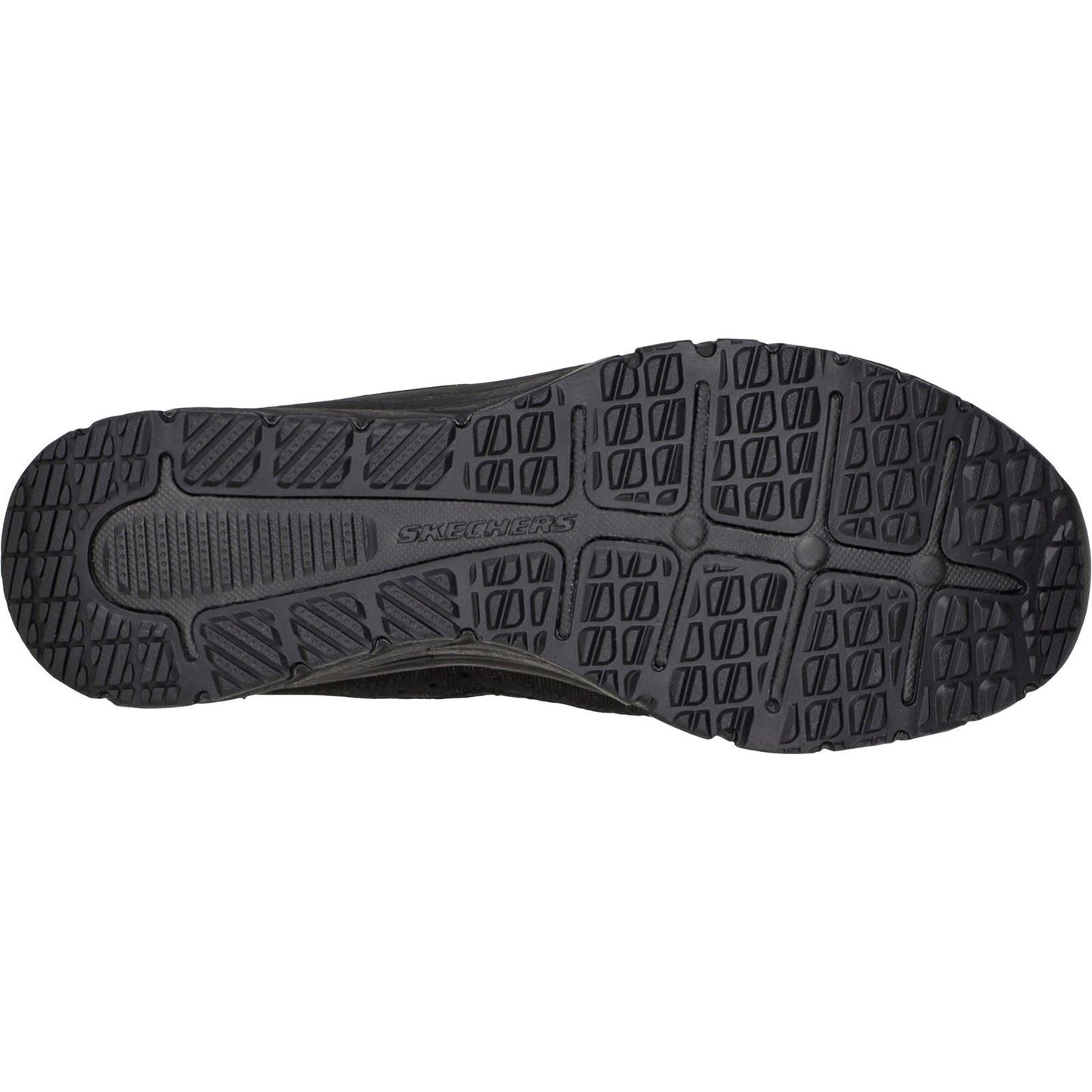 Skechers (GAR104281) Women's Gratis Sport Live Golden Trainers in Black 3 to 8