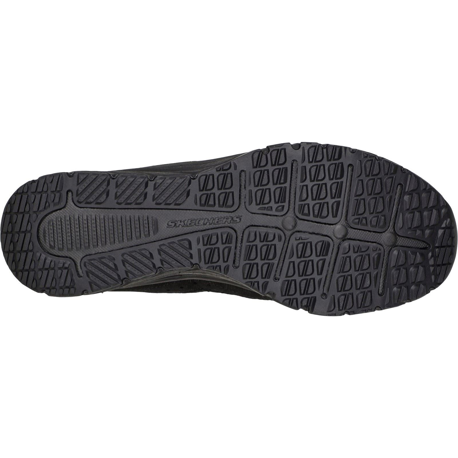 Skechers (GAR104281) Women's Gratis Sport Live Golden Trainers in Black 3 to 8