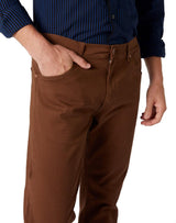 Wrangler Mens Greenboro Stretch Straight Leg Twill Trousers