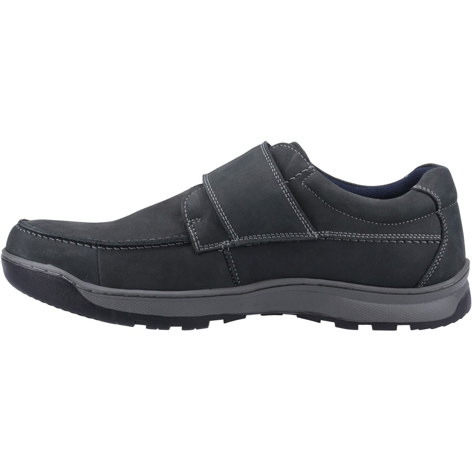 Hush Puppies Classic Touch Fastening Shoe For Men (Casper) in 4 Colours, 6-12