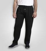 D555 KINGSWOOD Couture Open Hem Jogger For Men (Tall) With Pin Tuck Front in Dark Navy, LT-3XLT