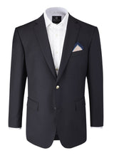Skopes Classic fit Wool Blend Blazer Jacket Henley in Nave Size 36-60