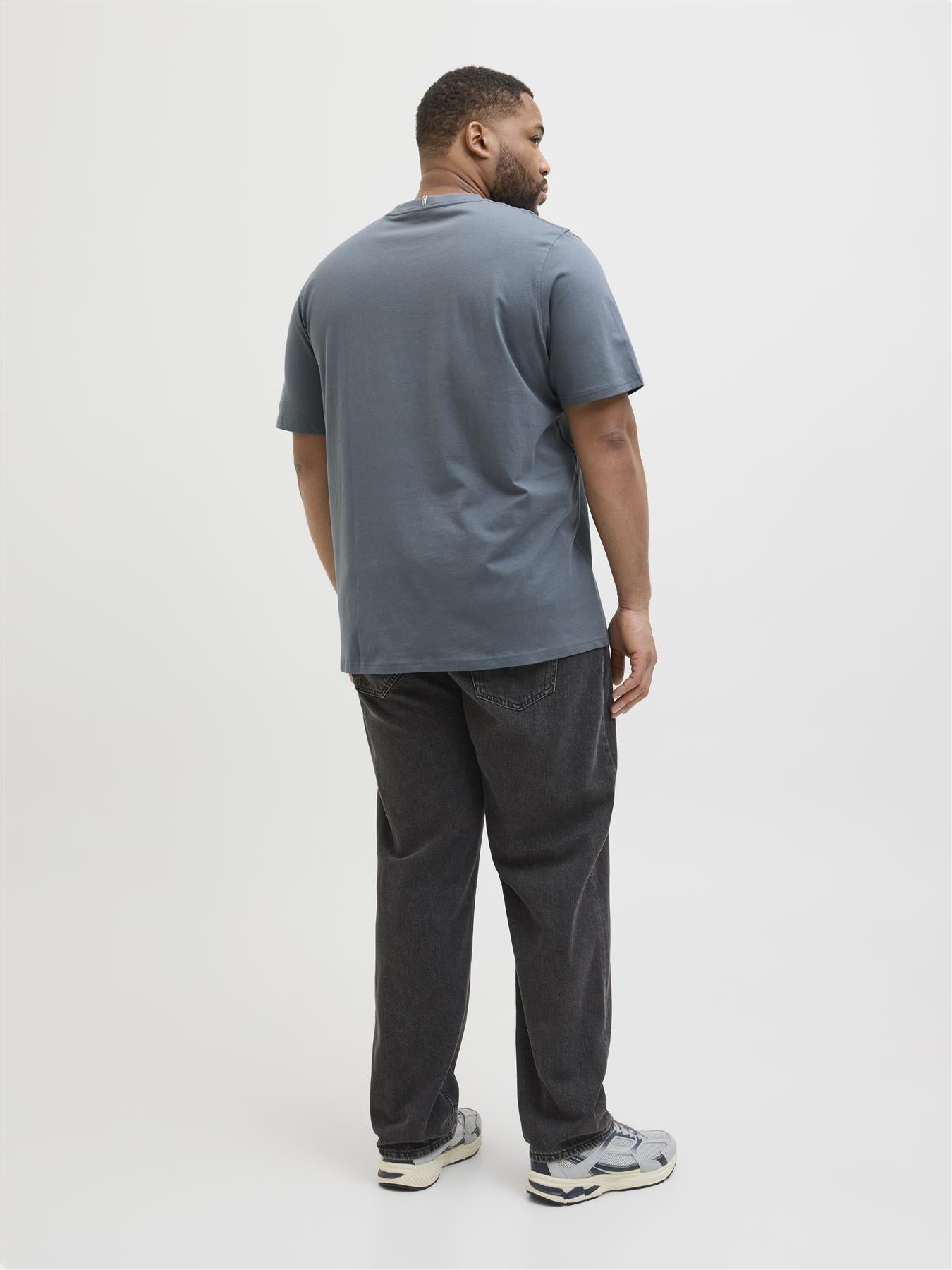 Jack & Jones Short Sleeves T-shirt For Men (JORFREDERIKSBERG) in 3 Colours, 4XL-7XL