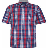 Espionage (SH385) Men's Plus Size Check Shirts in 3 Colour Options 2XL to 8XL