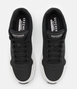 SKECHERS Men's Street Uno  Timeline shoe in Black/White