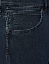 Wrangler Men's Greensboro Regular Fit Sammy Stretch Cotton Rich Straight Leg Jeans (W15QLT35X) 36 - 46 Waist, Iron Blue