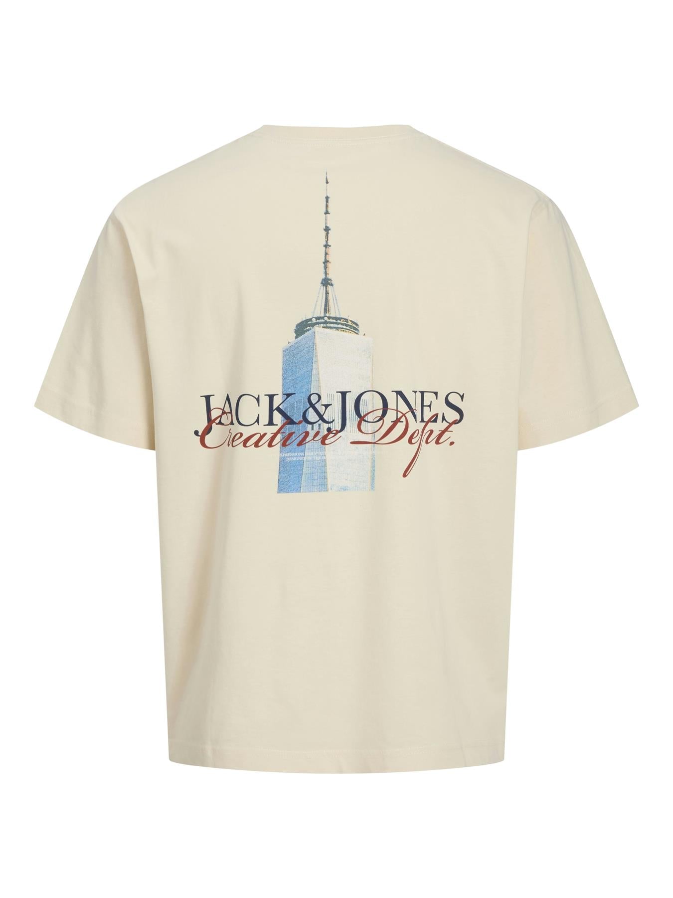 Jack & Jones Short Sleeves T-shirt For Men (JORBOSTON PHOTO) in 3 Colours, S-XXL