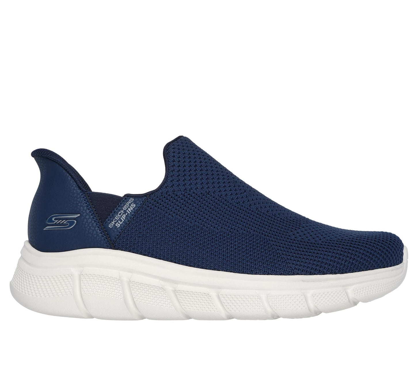 Skechers Slip On Shoe For Men BOBS Sport B Flex Resilient Slip-ins in Navy, 5.5-15