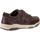 Hush Puppies Double Strap Touch Fastening Classic Shoe For Men (Fabian) in 2 Colours, 6-12