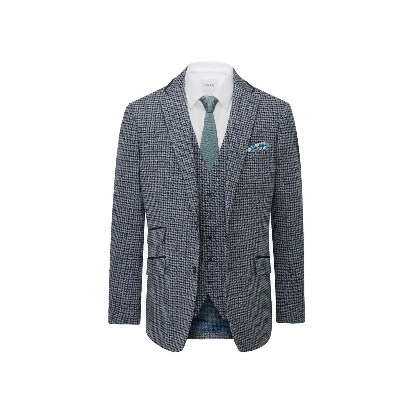 Skopes Men's Big Size Wool Blend Sports Jacket Size 52 to 62 S/R/L