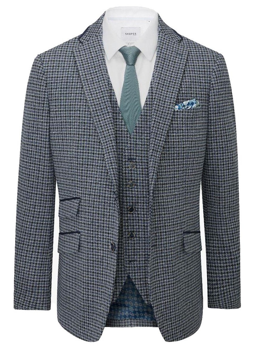 Skopes Men's Big Size Wool Blend Sports Jacket Size 52 to 62 S/R/L